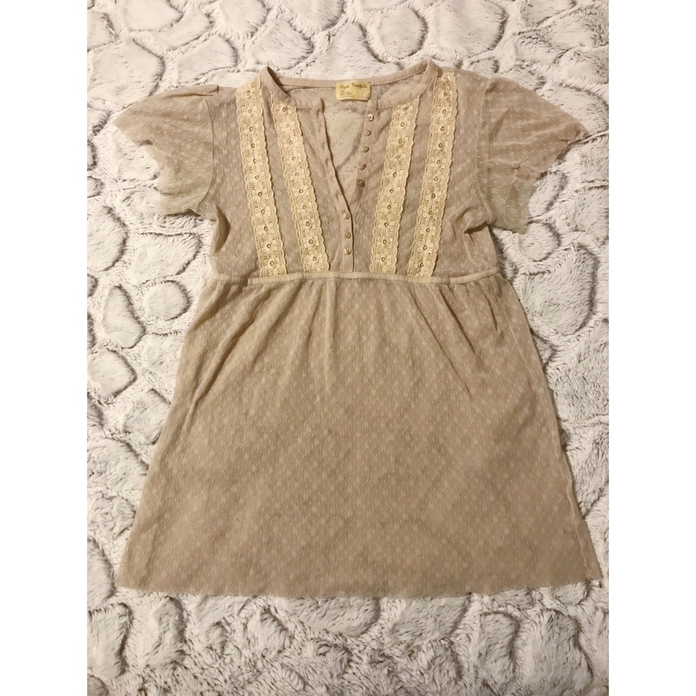 ✨Free People Sheer Blouse ✨